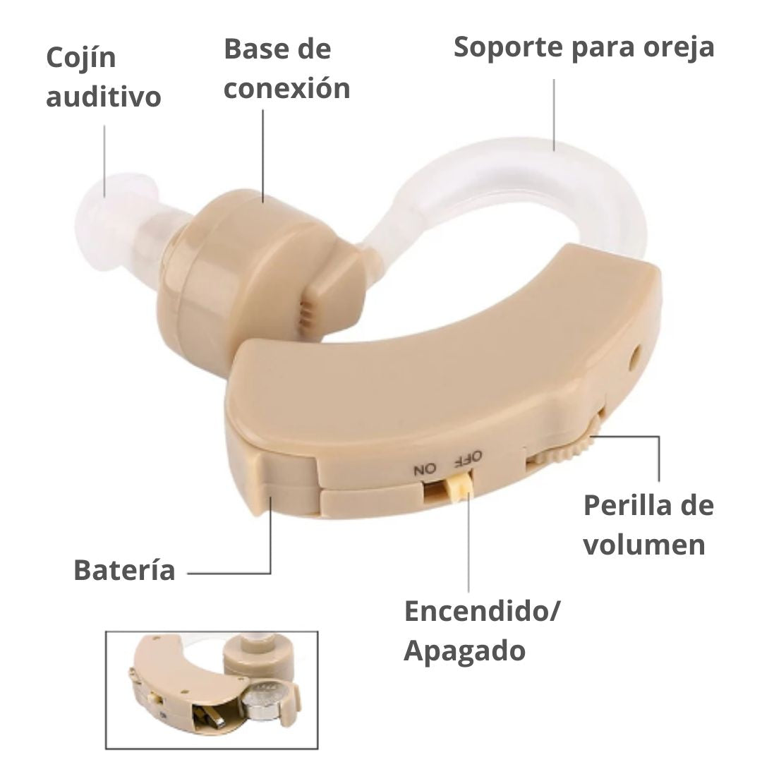 SonicPro™️ - Audífono Amplificador de Sonido