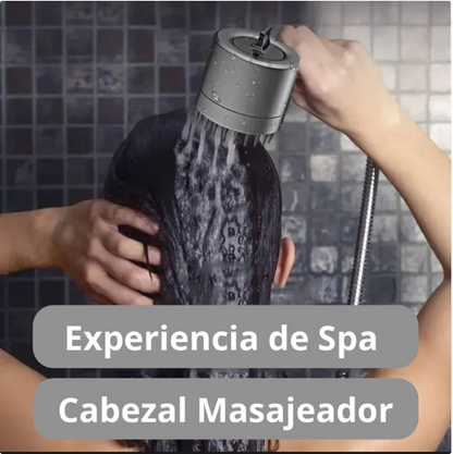 Ducha de Alta Presión 3 en 1 - ¡Un Spa en tu casa!