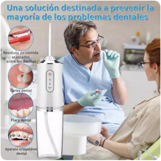 Sonrisa Pro - Irrigador Dental para Limpieza Profunda