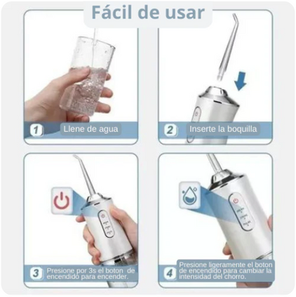 Sonrisa Pro - Irrigador Dental para Limpieza Profunda