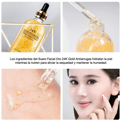 Serum Facial Oro 24K Gold Antiarrugas